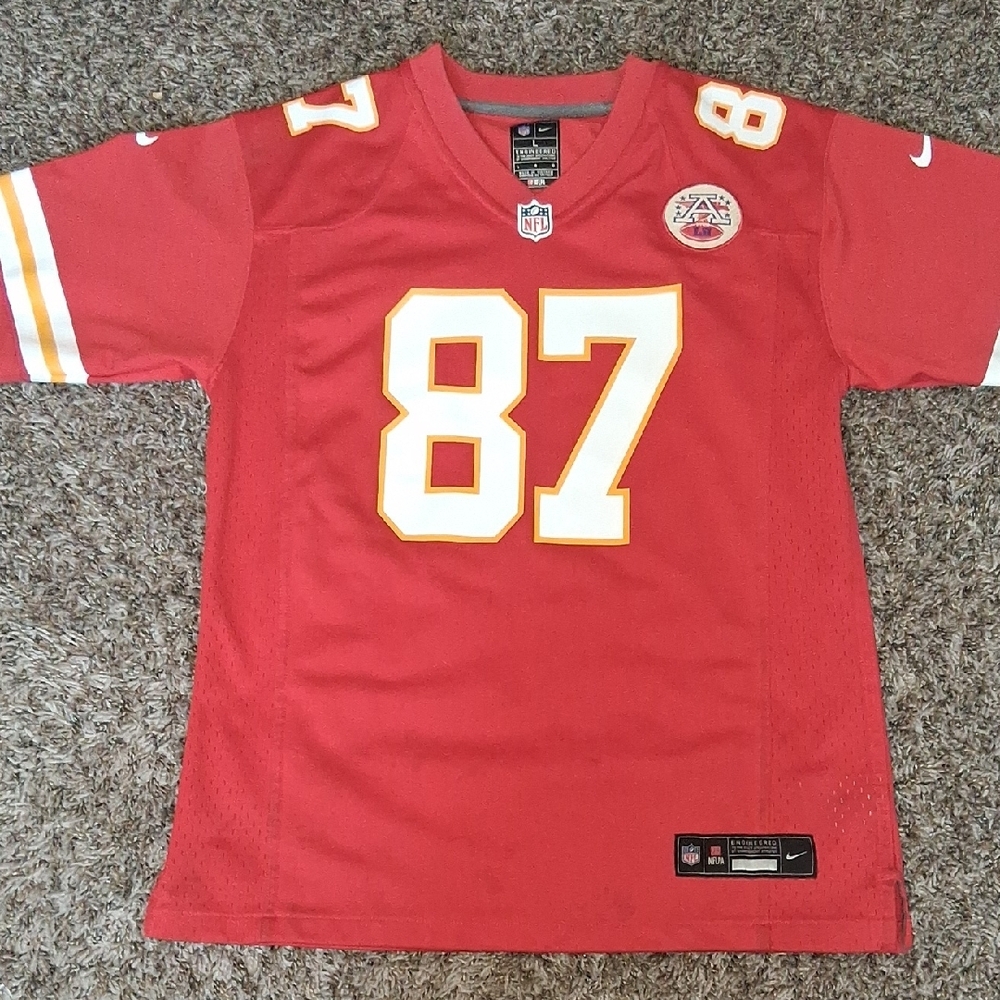 NFL Red Kansas City Chiefs Jersey - Picture 2 of 2